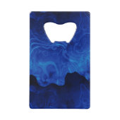 Tons de fumée bleue Abstrait (Devant)