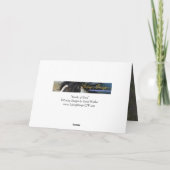 Tons de gris - Carte de voeux pour les chevaux (Dos)