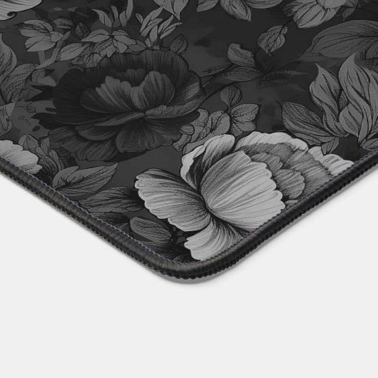 Tons de gris floral (Coin)