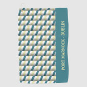 Tons de la serviette de golf Green Custom (Devant)