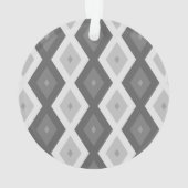 Tons de motif de diamant gris (dos)