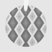 Tons de motif de diamant gris (devant)