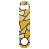 Tons de motif en vitrail jaune (Dos)