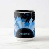 Tons De Mug De Starburst Bleu (Centre)