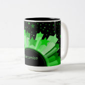 Tons De Mug De Starburst Vert (Devant droit)
