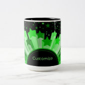 Tons De Mug De Starburst Vert (Centre)