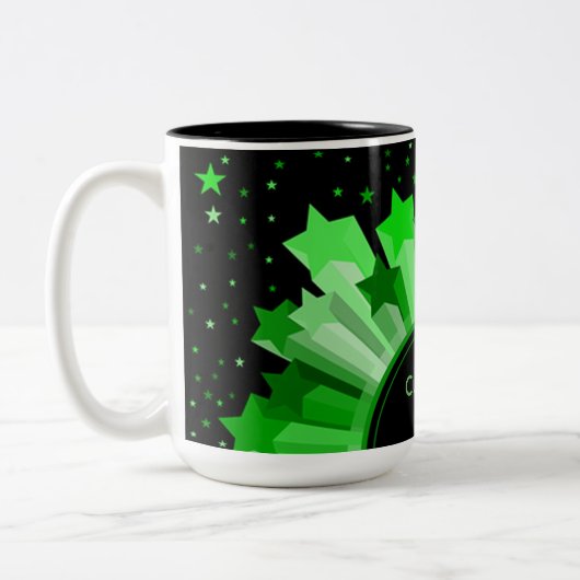 Tons De Mug De Starburst Vert (Gauche)
