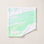 Tons de plage à l'aquarelle (Gant de toilette)