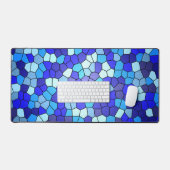 Tons de verre de couleur bleue par Shirley Taylor (Clavier et souris)