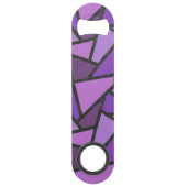 Tons de vitrail violet motif (Devant)