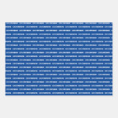 Tons du badigeonneur bleu enveloppant des feuilles (Devant)