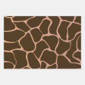 Tons du papier d'enveloppement de dégradé brun (Devant 2)