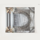 Tons gris accrochant la tapisserie pour les photos (Devant (Horizontal))