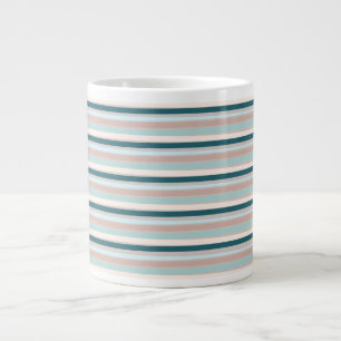 Tons neutres rayés Mug