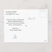 Tons Rétro : Bow & Trees Doodles Carte postale de  (Dos)