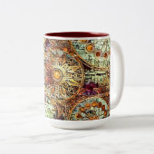 Tons Terre 15 oz Mug à deux tons (Devant droit)