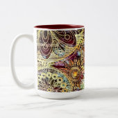 Tons Terre 15 oz Mug à deux tons (Gauche)