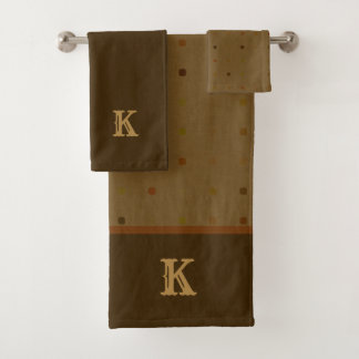 Tons Terre Ensemble de serviettes de bain Brown Mo