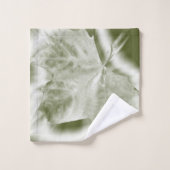 tons verts (Gant de toilette)