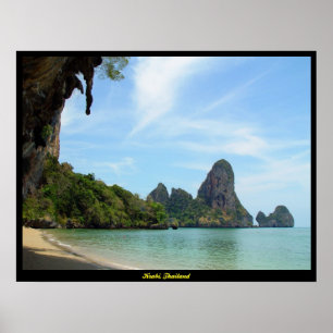 Tonsai Beach-Railay Beach Krabi Thailand Print