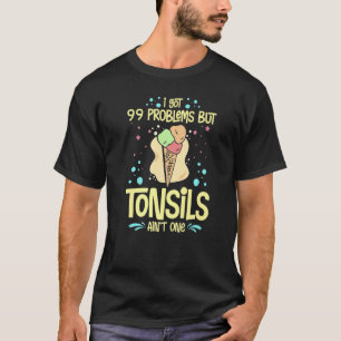 Tonsillectomie Tonsil Verwijdering Chirurgische in T-shirt