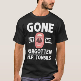 Tonsillectomie Tonsil Verwijdering Chirurgische in T-shirt
