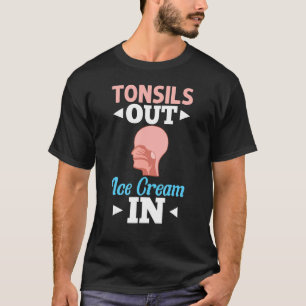 Tonsillectomie Tonsil verwijdering herstel chirurg T-shirt