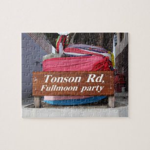 Tonson Rd. Fullmoon Party, Koh Phangan, Thailand Legpuzzel