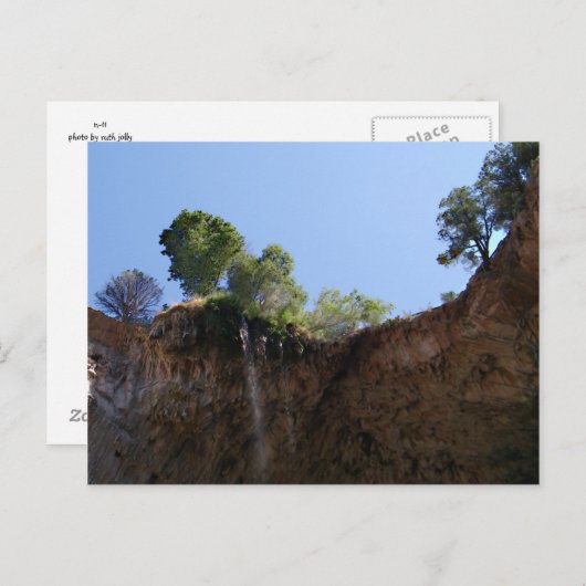 tonto natural land bridge briefkaart (Voorkant / Achterkant)