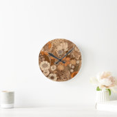 Tonton Terre Chaude Bohème Horloge murale (Maison)