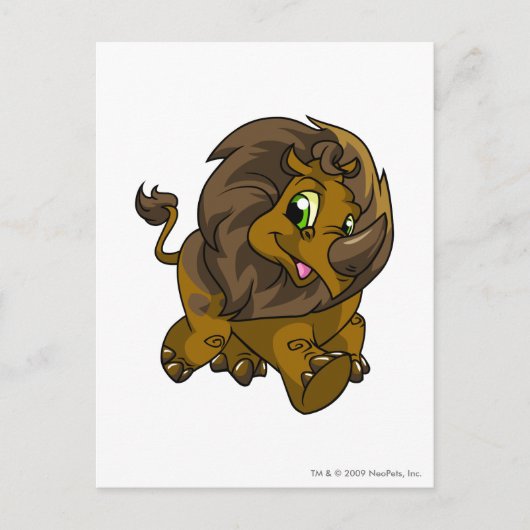 Tonu Brown Briefkaart (Voorkant)