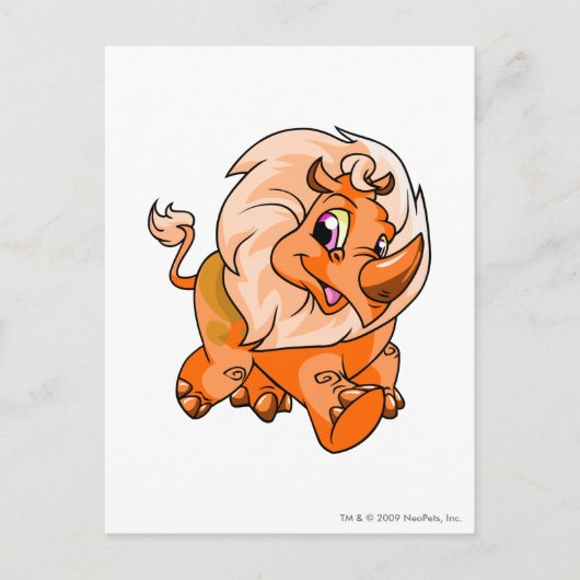 Tonu Sinaasappel Briefkaart (Voorkant)