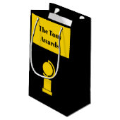 Tony Awards Playbill geïnspireerde Gift Bag Klein Cadeauzakje (Achterkant Gekanteld)