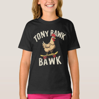 Tony Bawk chicken T-shirt