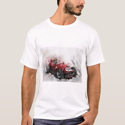 Tony Brooks Ferrari T-shirt (Voorkant)