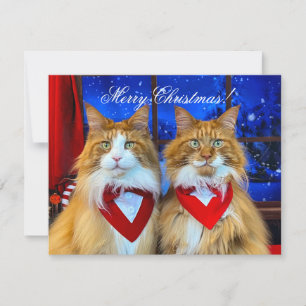 Tony en Teddy Christmas Kaart Notitiekaartje