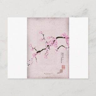 tony fernandes ' antiek bloesem 9 briefkaart