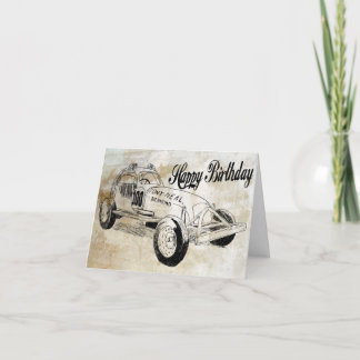 Tony Neal Birthday Card Kaart