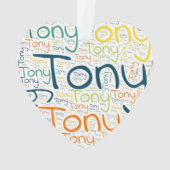 Tony Ornament (achterkant)