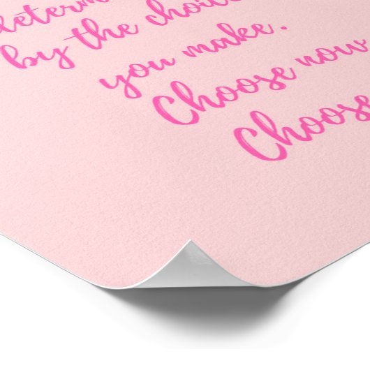 Tony Robbins Inspirerend lotsbestemming Poster (Hoek)