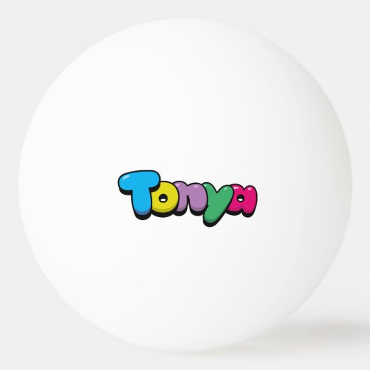 Tonya Pingpongballen (Voorkant)
