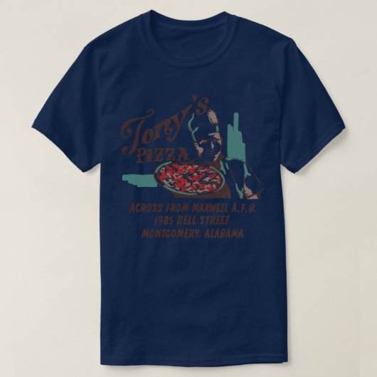 Tonys Pizza TShirt (Design devant)