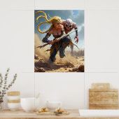 Too Close Poster (Keuken)