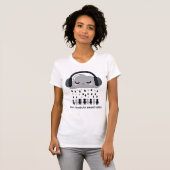 Too Cloudy For Small Talks Cute Cloud Tee T-shirt (Voorkant volledig)