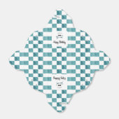 Too Cool 2nd Birthday Favor Box Bedankdoosjes (Uitgevouwen)