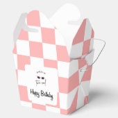 Too Cool 2nd Birthday Favor Box Bedankdoosjes (Geopend)