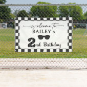 Too Cool 2nd Birthday Welcome Banner (Insitu)