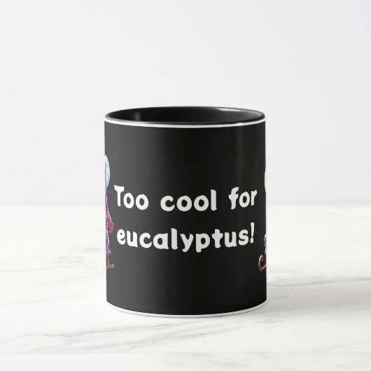 Too Cool for Eucalyptus | Funny Koala Combo Mug  Mok (Midden)