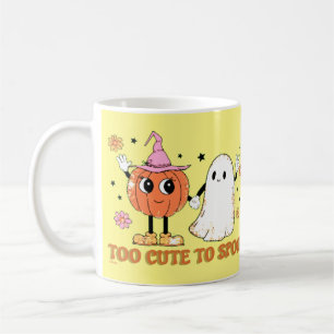 TOO CUTE OM grappige, leuke geest-halloween TE SPR Koffiemok