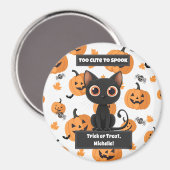 Too Cute to Spook – Custom Halloween Magnet (Recto/Verso)
